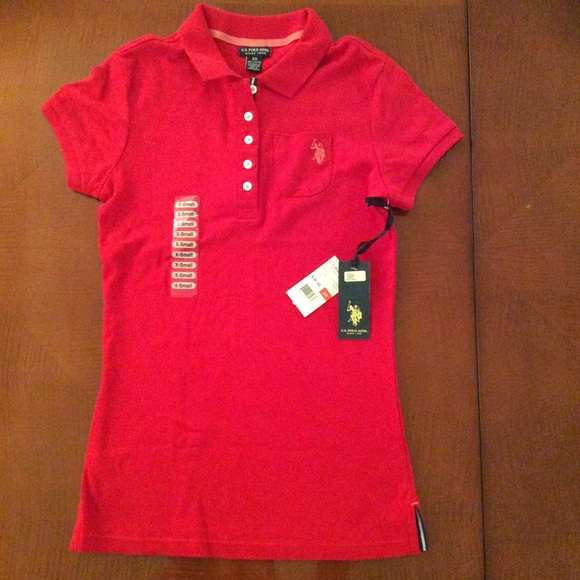 NWT LOGO POLO SHIRT (Gift with Purchase) - Picture 3 of 4
