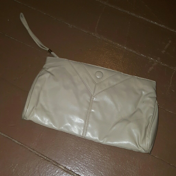 Vintage Tan Clutch