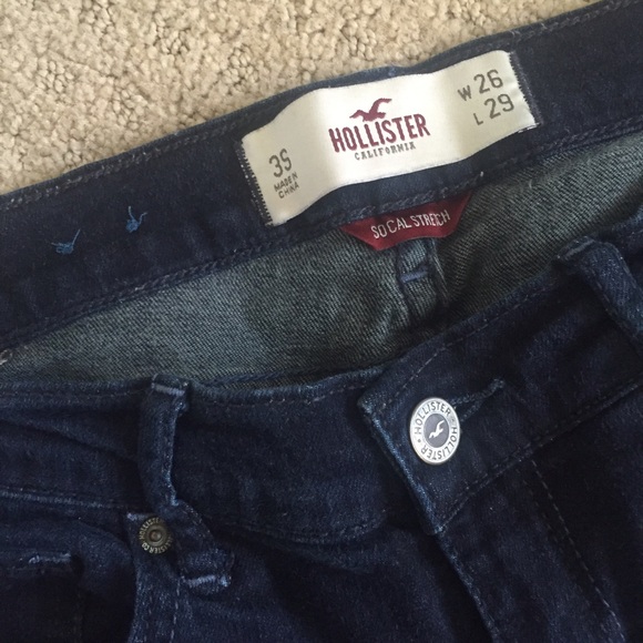 Hollister Indigo Blue Skinny Jeans - Picture 3 of 3