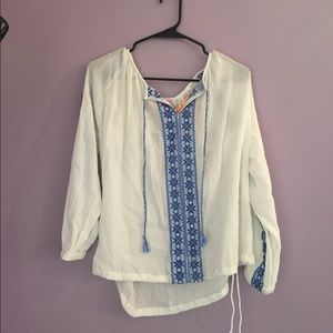 Embroidered blouse