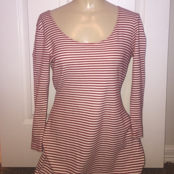 3/4 Slv stripe dress