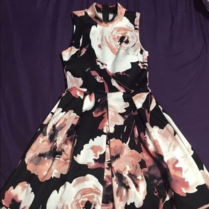 Pink floral forever 21 dress