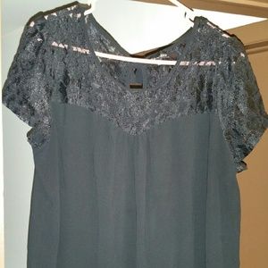 1 Day Sale!! Sheer Lace 3x Top.