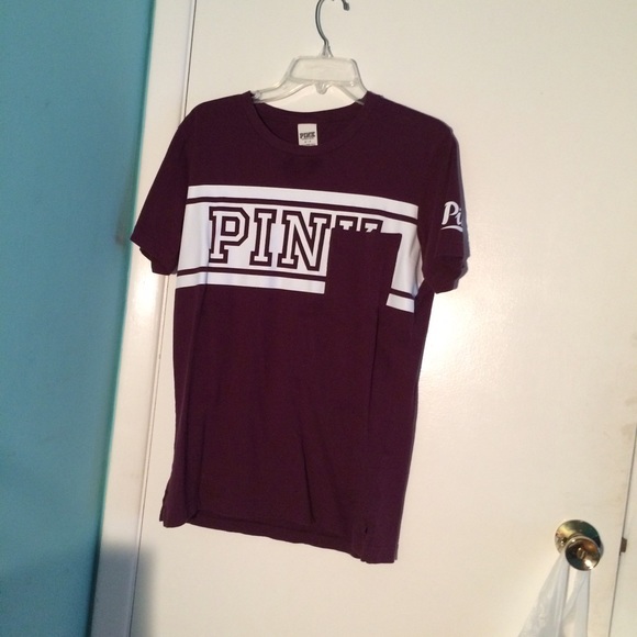 Maroon Tshirt from pink