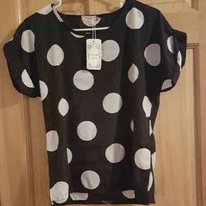 Polka dot shirt