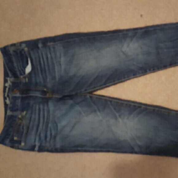 Cropped jeans