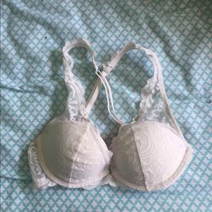 Pink Push Up Halter Bra