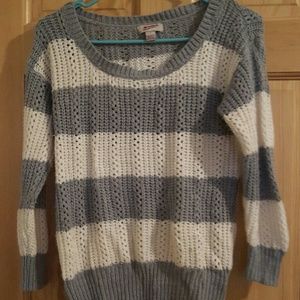 Cable sweater