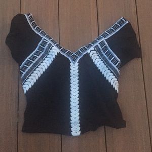 Urban Outfitters Short Sleeve Croptop