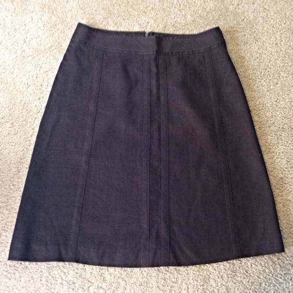 Flash Sale 20% Off!  Ann Taylor Brown Skirt - Picture 1 of 4