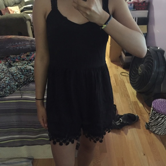 Black romper - Picture 1 of 4