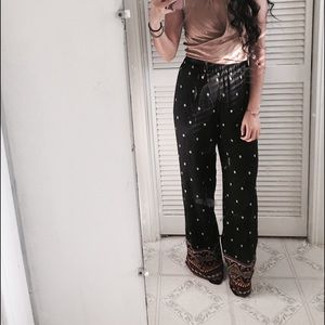 Bohemian pants.