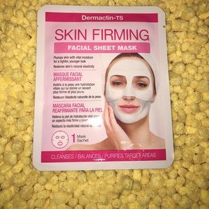Skin firming facial sheet mask