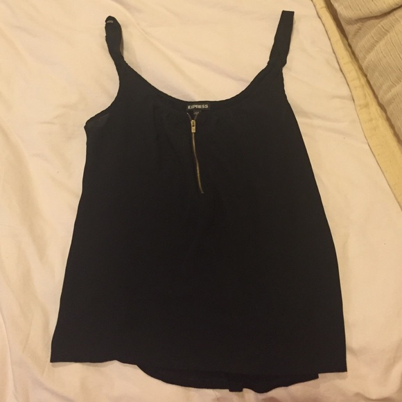 Black tank top