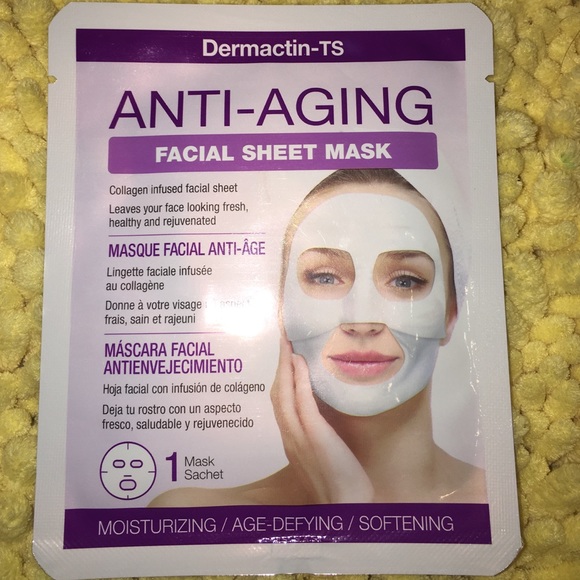 Anti-aging facial sheet mask