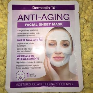 Anti-aging facial sheet mask