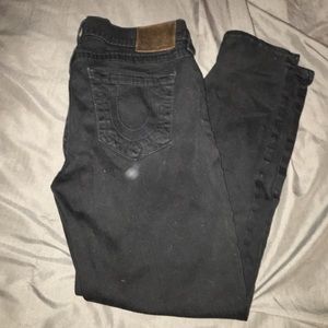 True Religion black denim