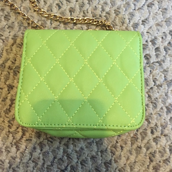 Lime green shoulder bag - Picture 4 of 4