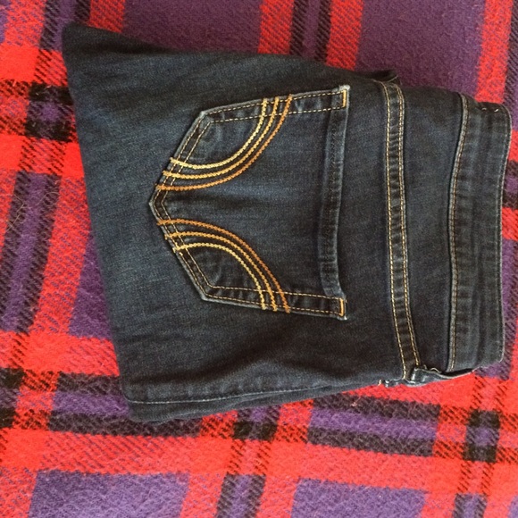 Dark wash jeggings