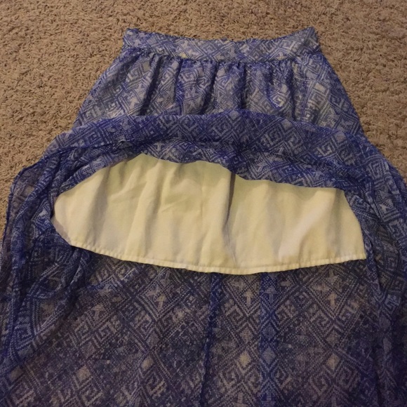 Urban outfitters high low chiffon skirt NEVERWORN! - Picture 2 of 3