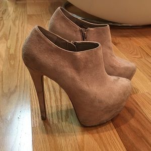 suede heels