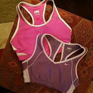 Bundle of 2 Nike Dri-FIT sport bras
