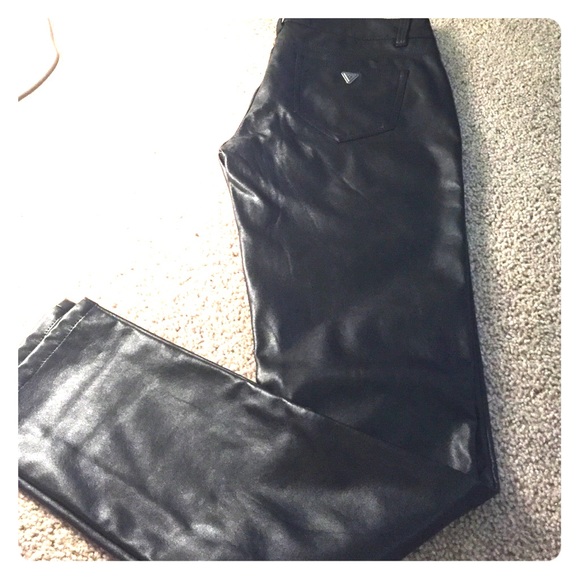 Guess Vegan Leather Pants