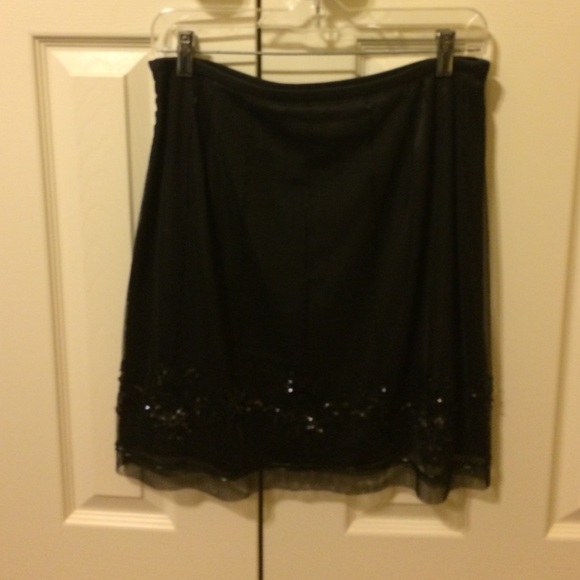 Evening mini skirt