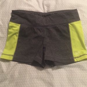 Workout spandex shorts