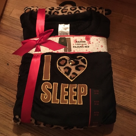 Brand New Plush Pajama Set