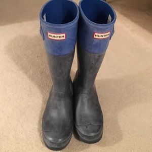 Original Color Block Rain Boot (Big Kid)- worn 2xs