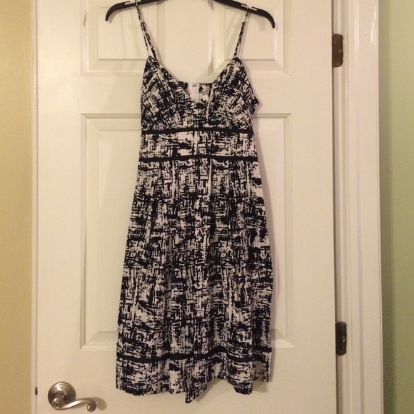 Black and white dress