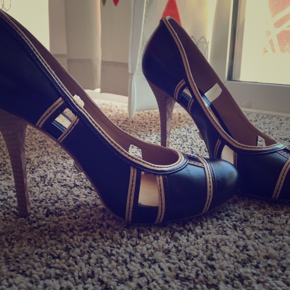 L.A.M.B stiletto heels