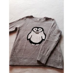 Gray Lauren Conrad Penguin Sweater