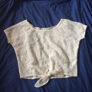 PacSun Kirra Crochet Crop Top