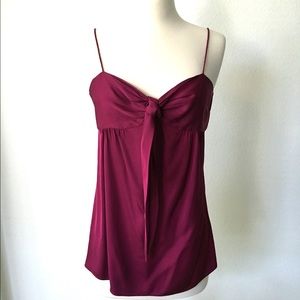 THEORY magenta blouse (Sz S)