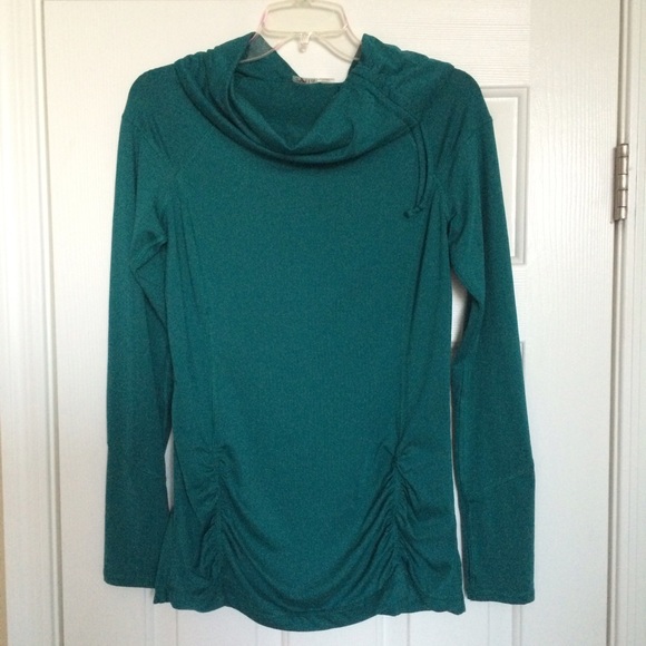 NWOT Zella Teal Yoga Top - Picture 1 of 4