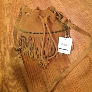 Lucky Brand Fringe Cross-Body Bag
