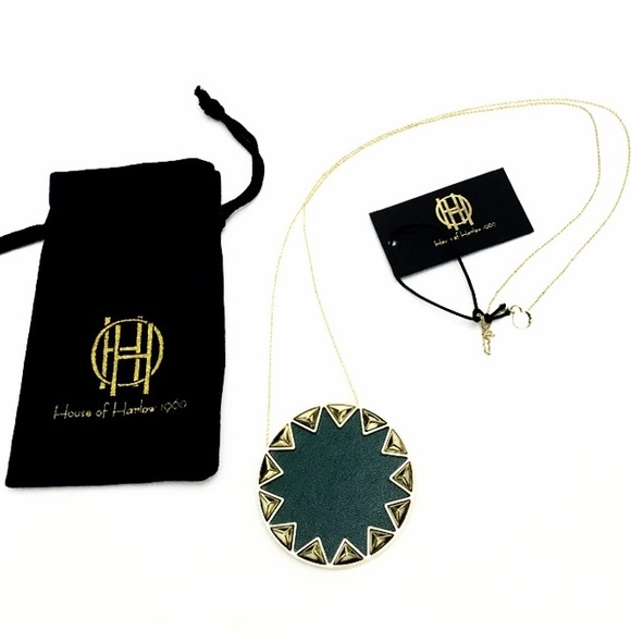 House of Harlow 1960 Juniper Sunburst Pendant - Picture 3 of 3