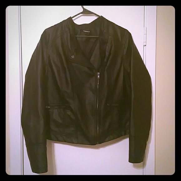 Torrid Black Biker Jacket