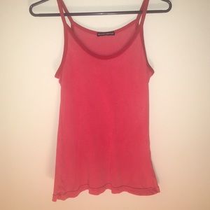 Brandy Melville Red Micromodal Tank Top