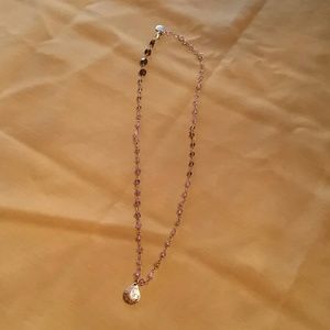 Pastel beaded necklace.