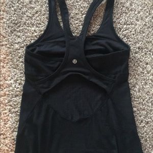 Black Lululemon tank top