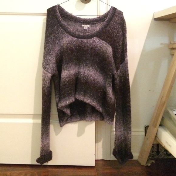 Loose knit lightweight purple UO sweater