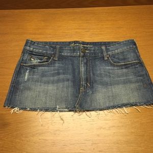 Abercrombie Jean Skirt
