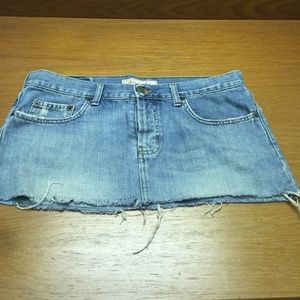 Abercrombie Jean Skirt
