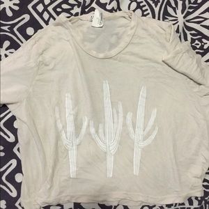 BRANDY MELVILLE crop cactus tee