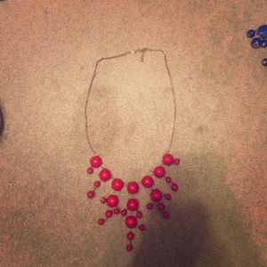 Red Bubble Necklace
