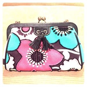 Isabella Fiore Floral Beaded Clutch