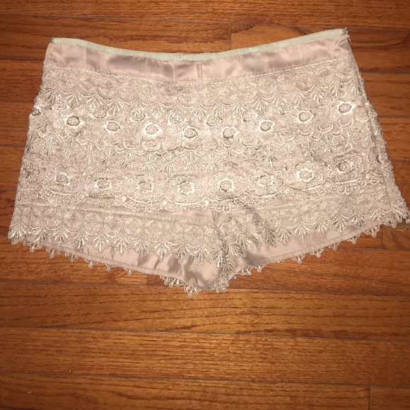 Lace shorts